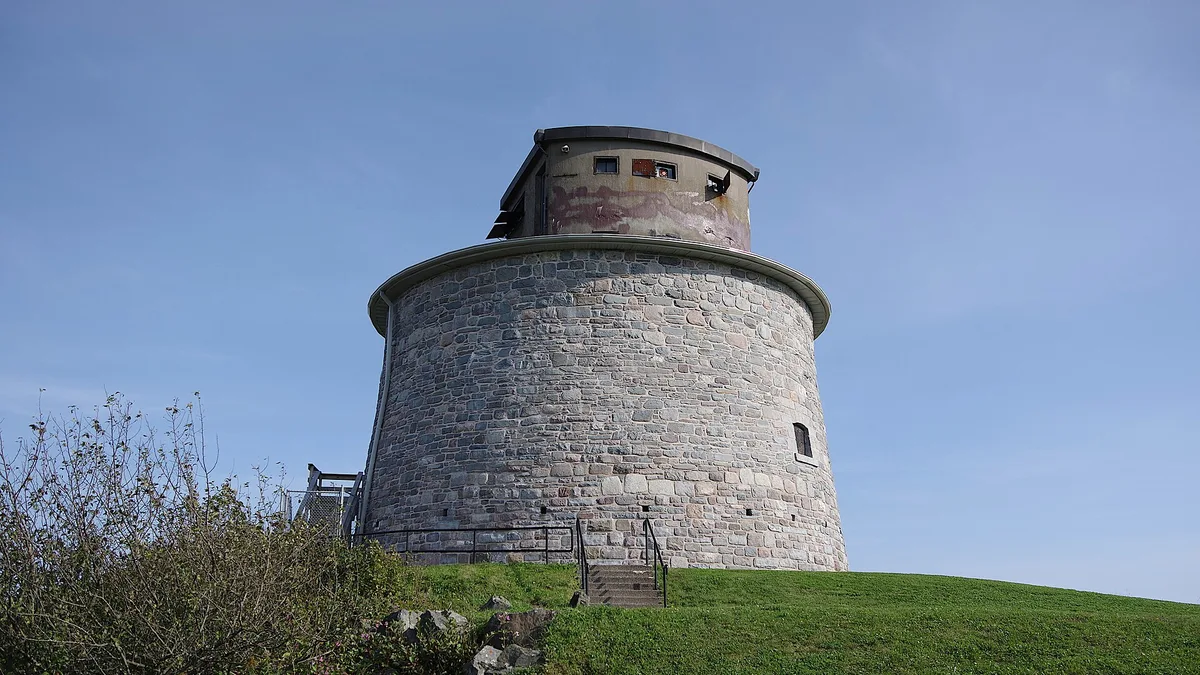Carleton Martello Tower in Canada