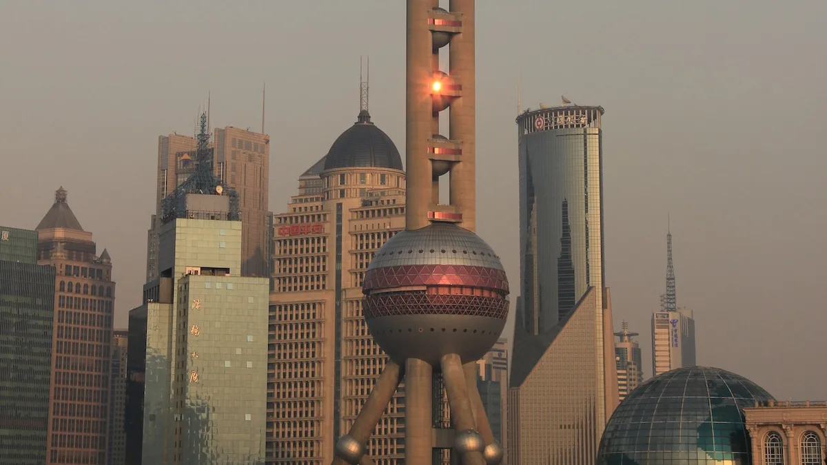 Oriental Pearl Tower in China