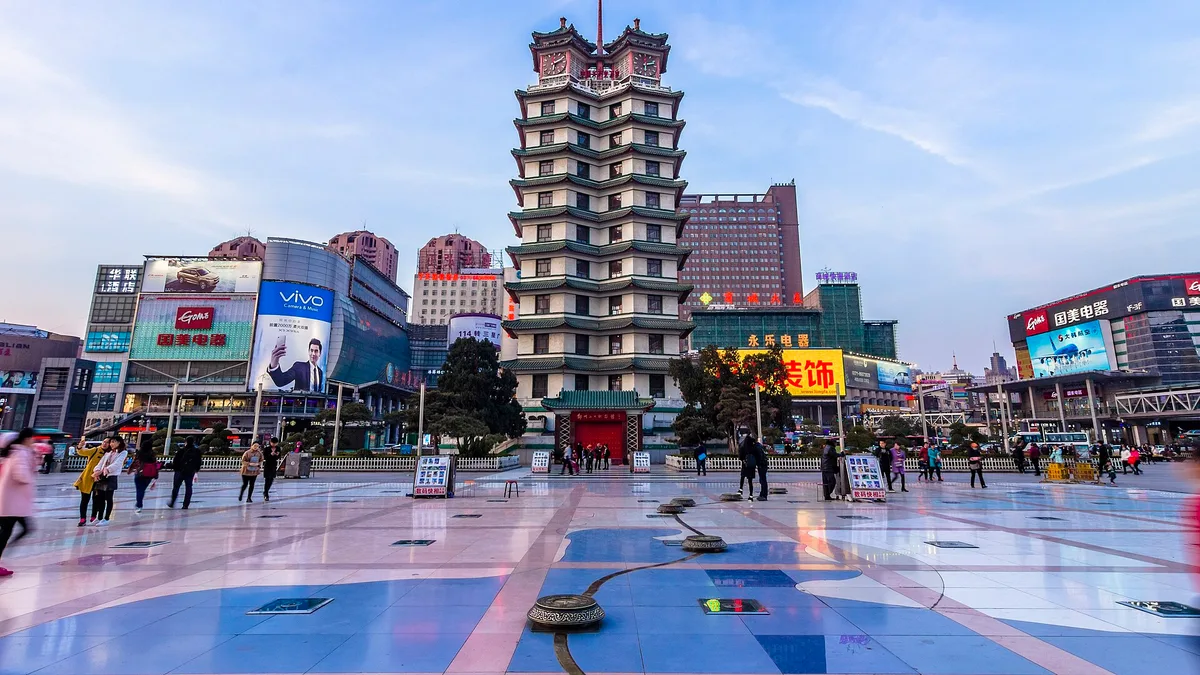 Zhongyuan Tower in China
