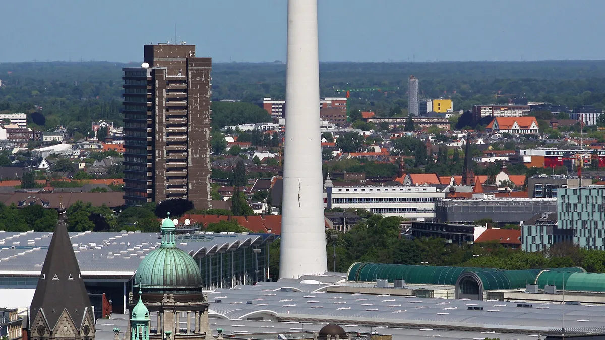 Heinrich-Hertz-Turm in Germany