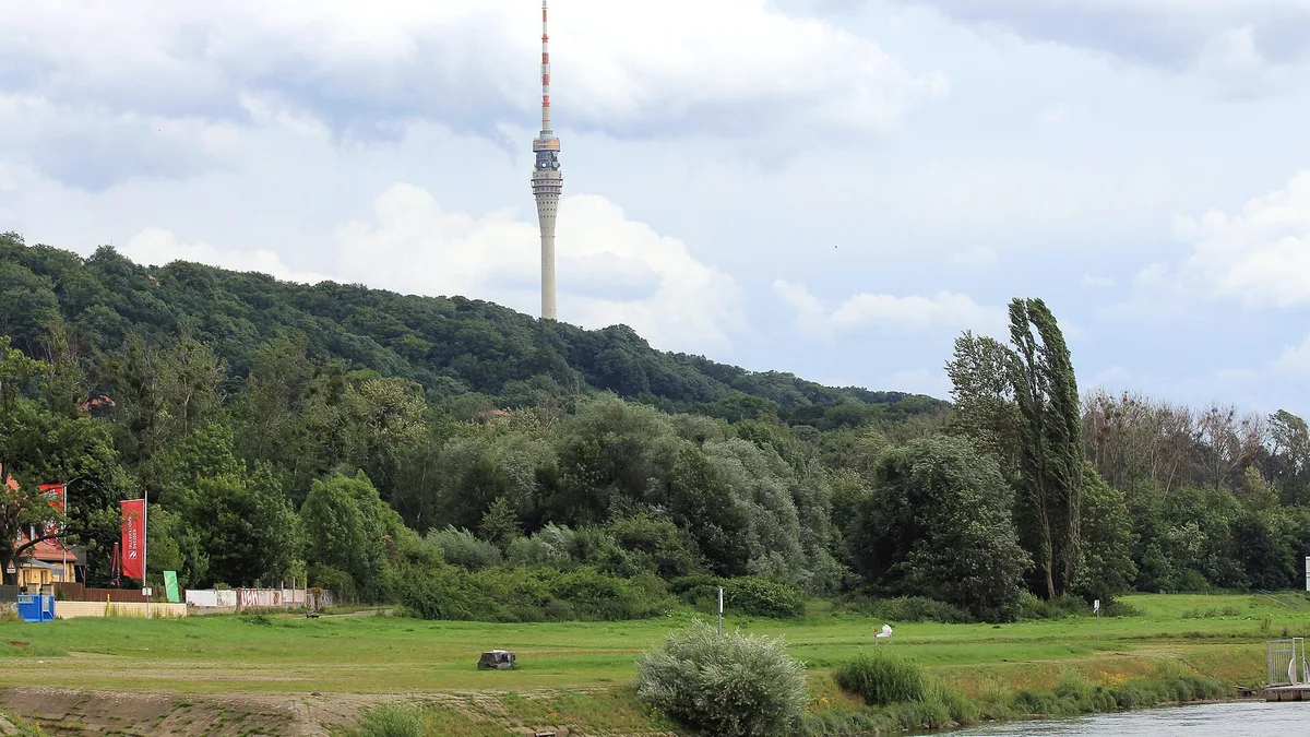 Fernsehturm Dresden in Germany