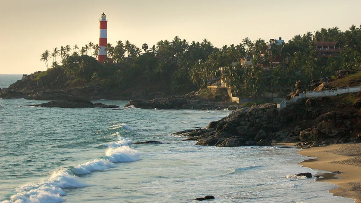 Vizhinjam Lighthouse in India