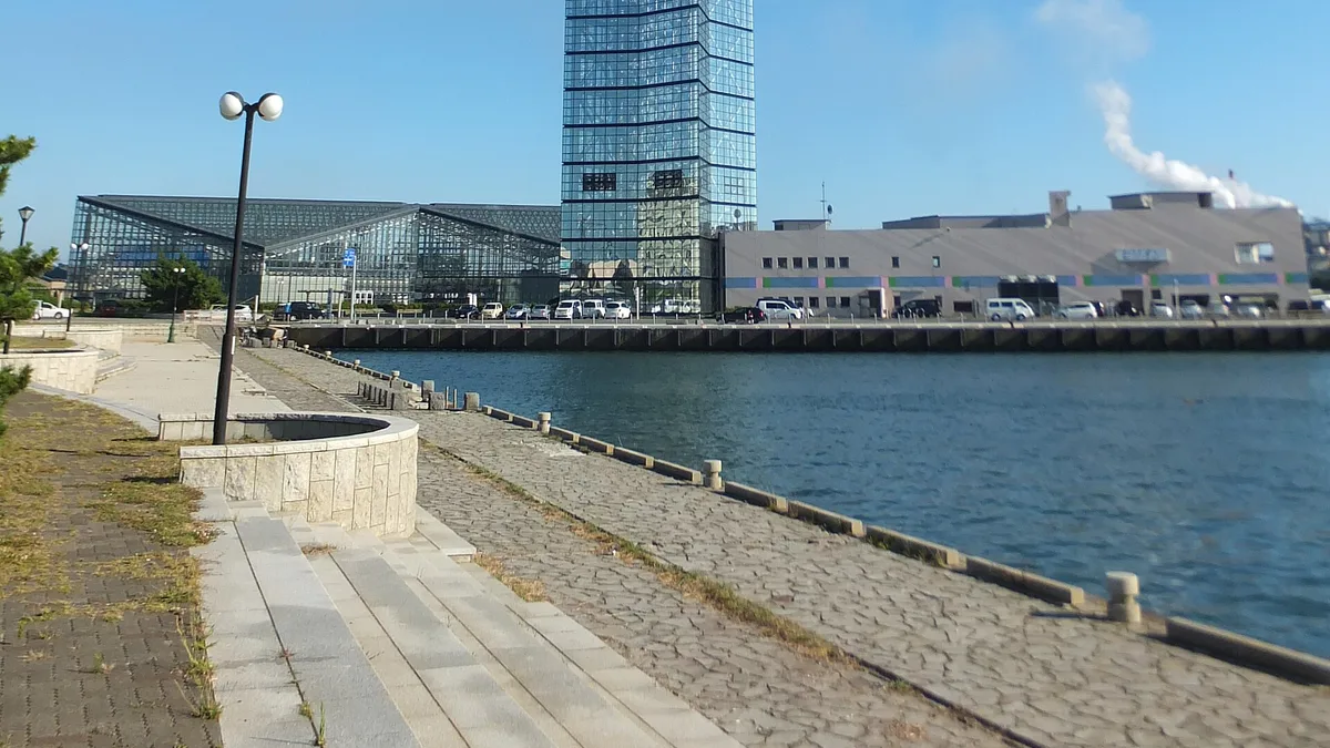 Akita Port Tower Selion in Japan