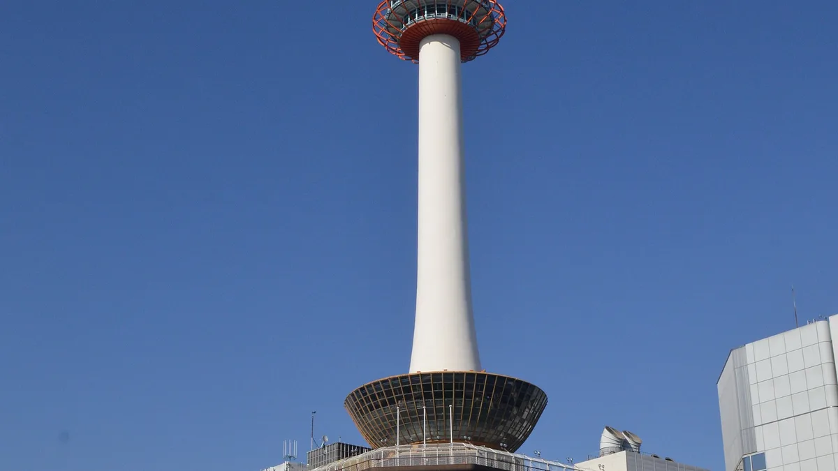 Kyoto Tower in Japan