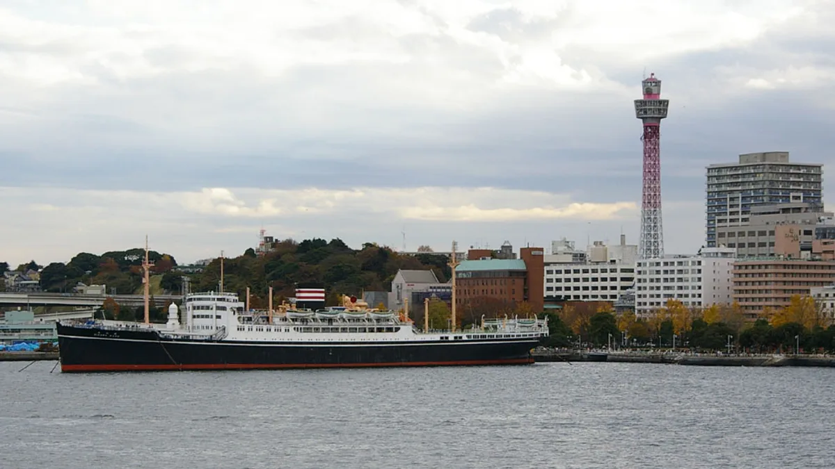 Yokohama Marine Tower in Japan