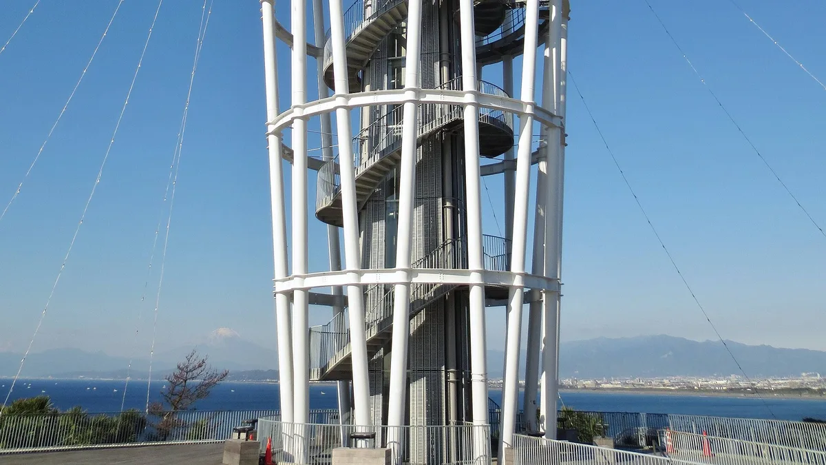 Enoshima Sea Candle in Japan