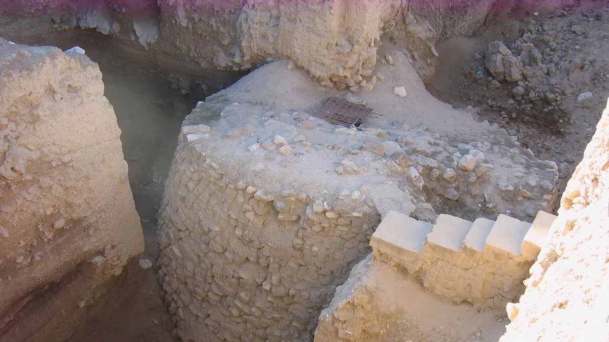 Tower of Jericho in Palestine