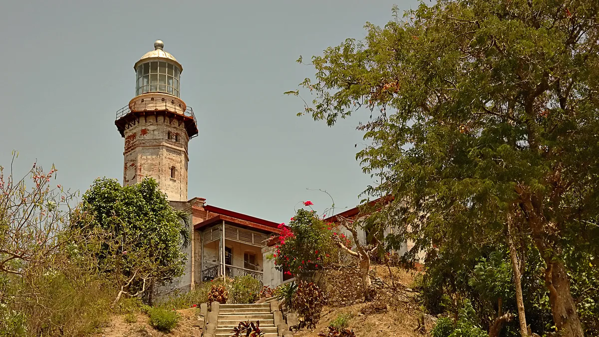 Cape Bojeador Lighthouse in Philippines
