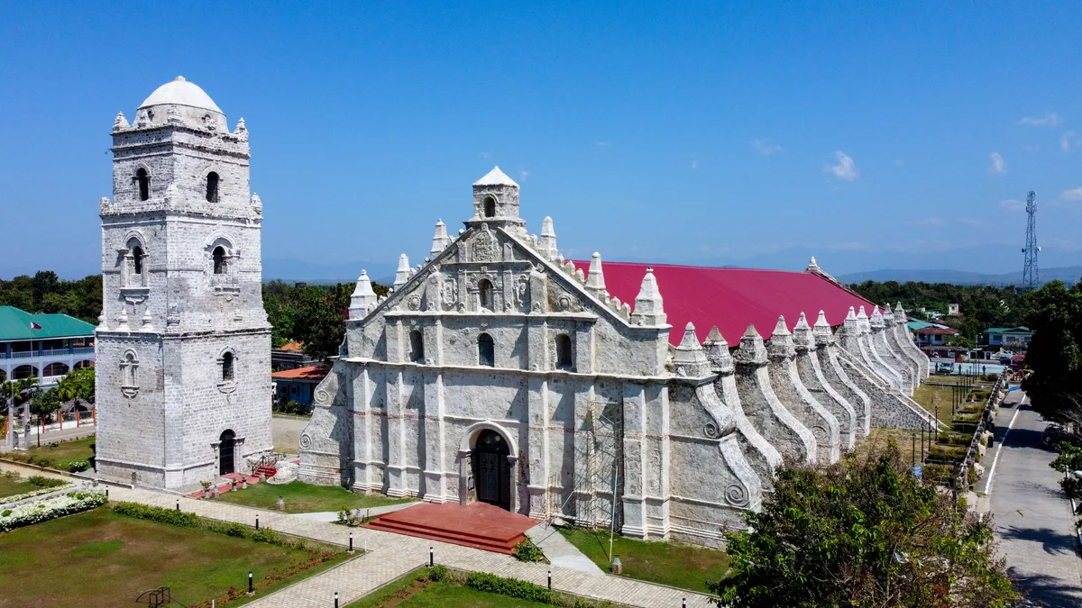 Paoay Church Bell Tower in Philippines