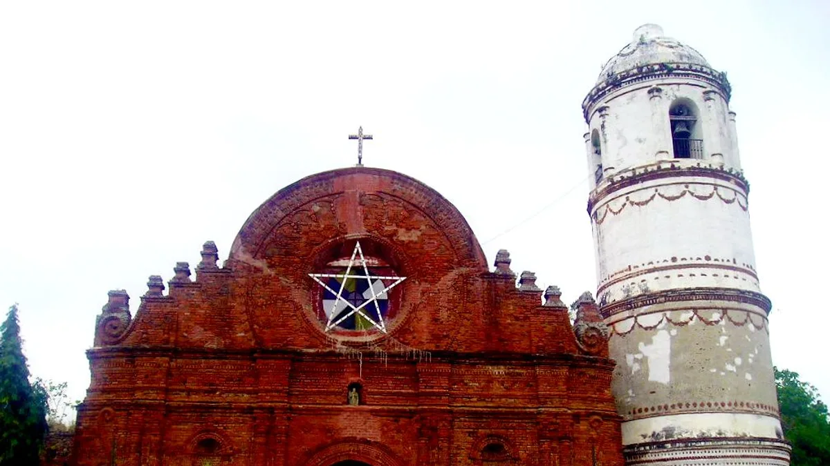 Tumauini Church Bell Tower in Philippines