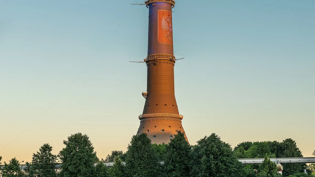 Ostankino Tower in Russia