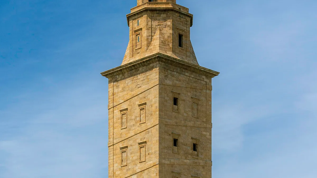 Tower of Hercules in Spain