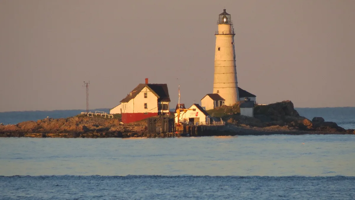 Boston Light in United States