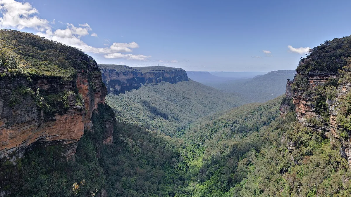 Greater Blue Mountains Area in Australia