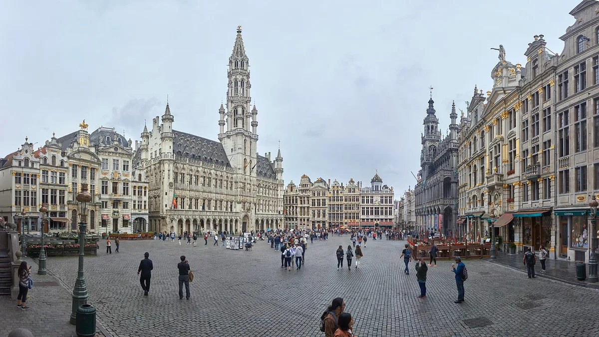 La Grand-Place, Brussels in Belgium