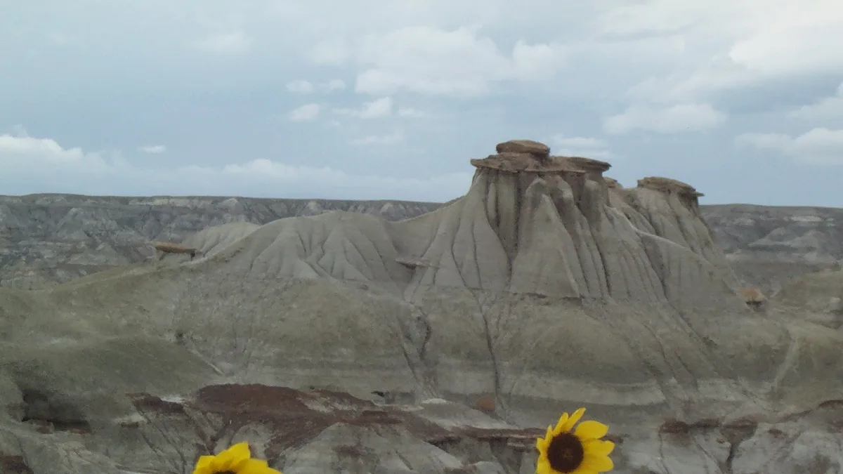 Dinosaur Provincial Park in Canada
