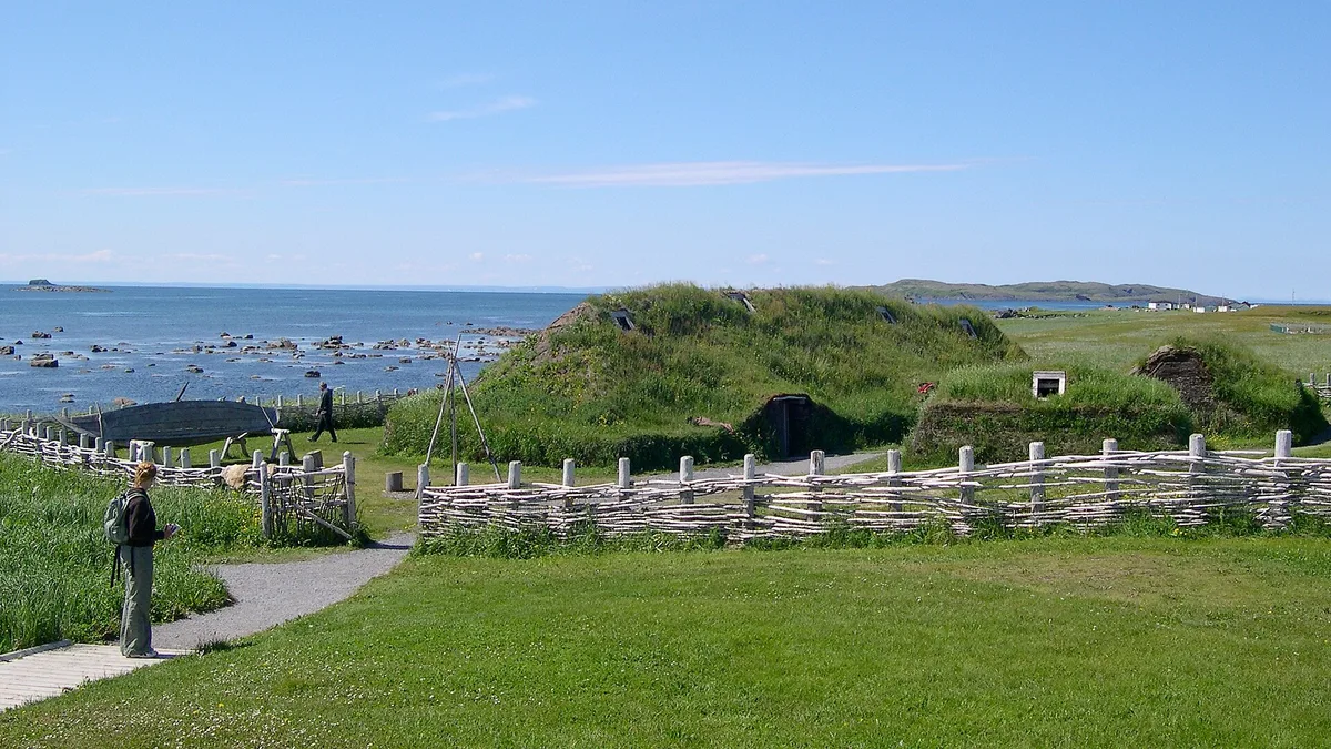 L'Anse aux Meadows National Historic Site in Canada
