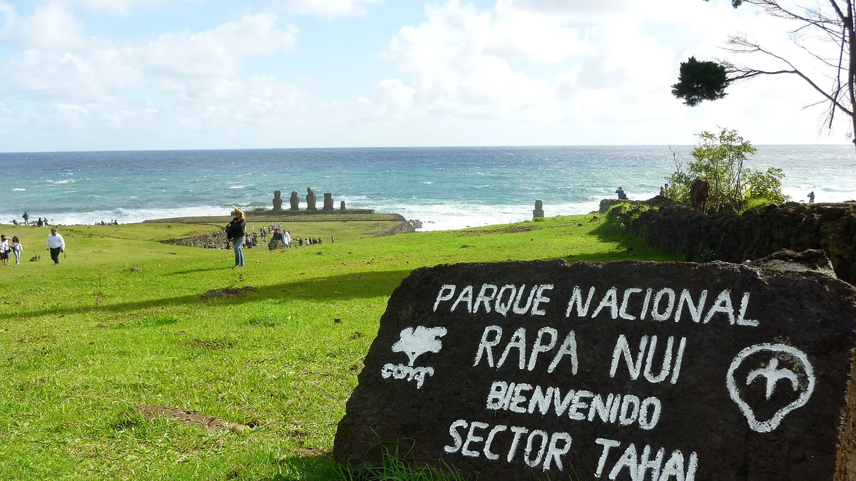 Rapa Nui National Park in Chile