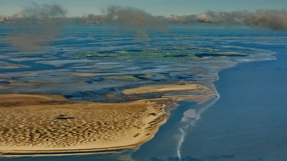 Wadden Sea in Denmark