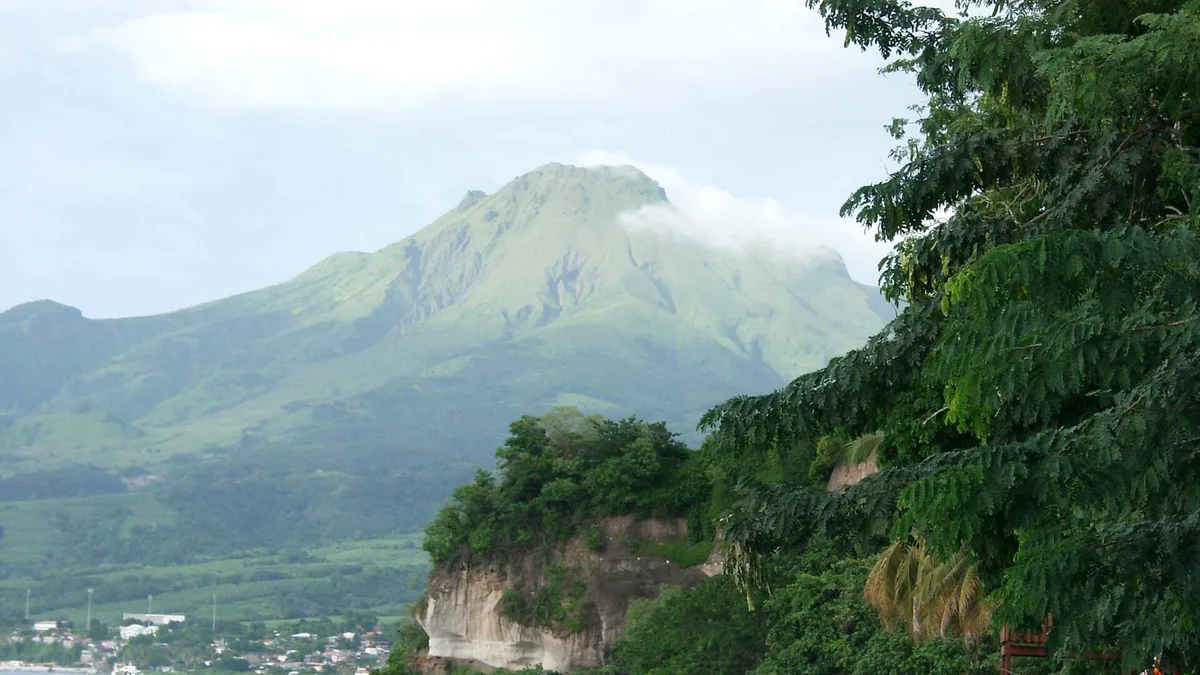 Volcanoes and Forests of Mount Pelée and the Pitons of Northern Martinique in France
