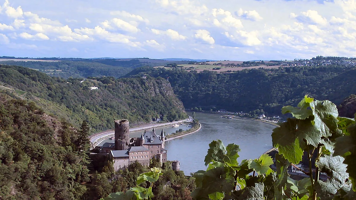 Upper Middle Rhine Valley in Germany