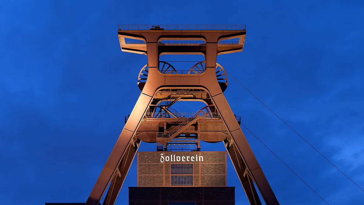 Zollverein Coal Mine Industrial Complex in Essen in Germany