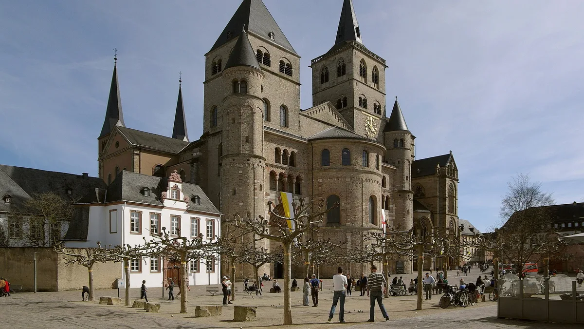 Roman Monuments, Cathedral of St Peter and Church of Our Lady in Trier in Germany