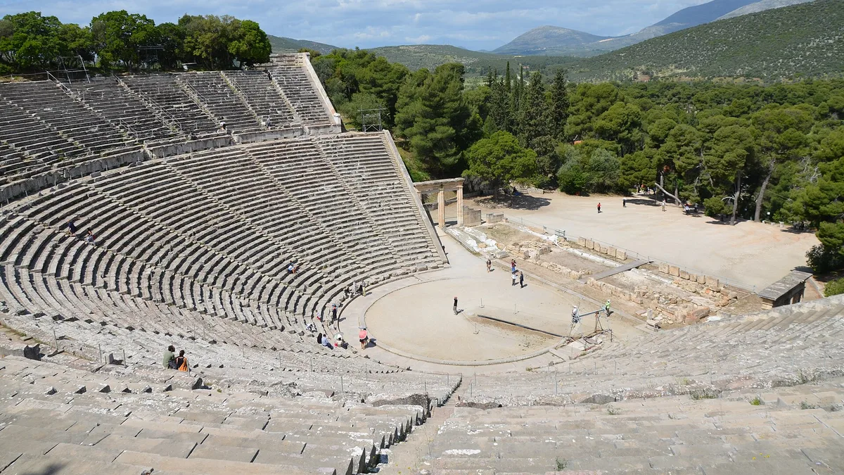 Sanctuary of Asklepios at Epidaurus in Greece