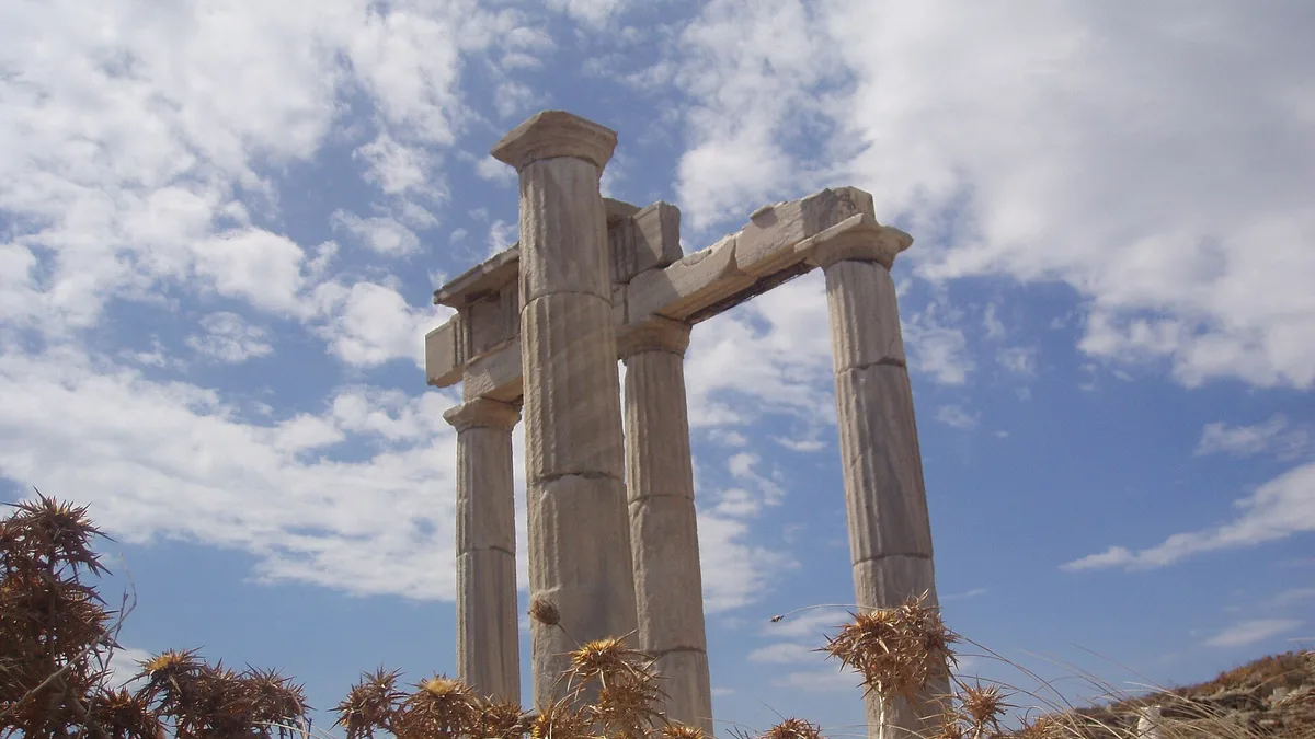 Delos in Greece