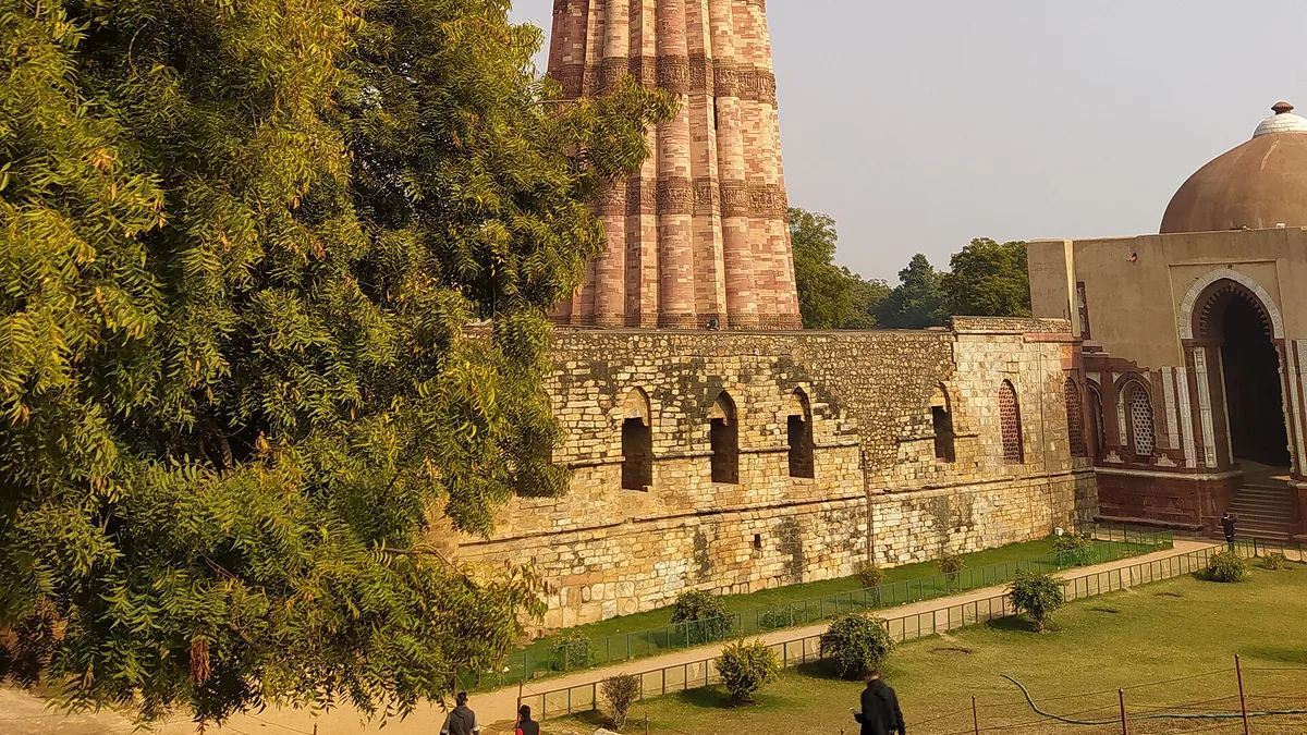 Qutb Minar and Its Monuments, Delhi in India