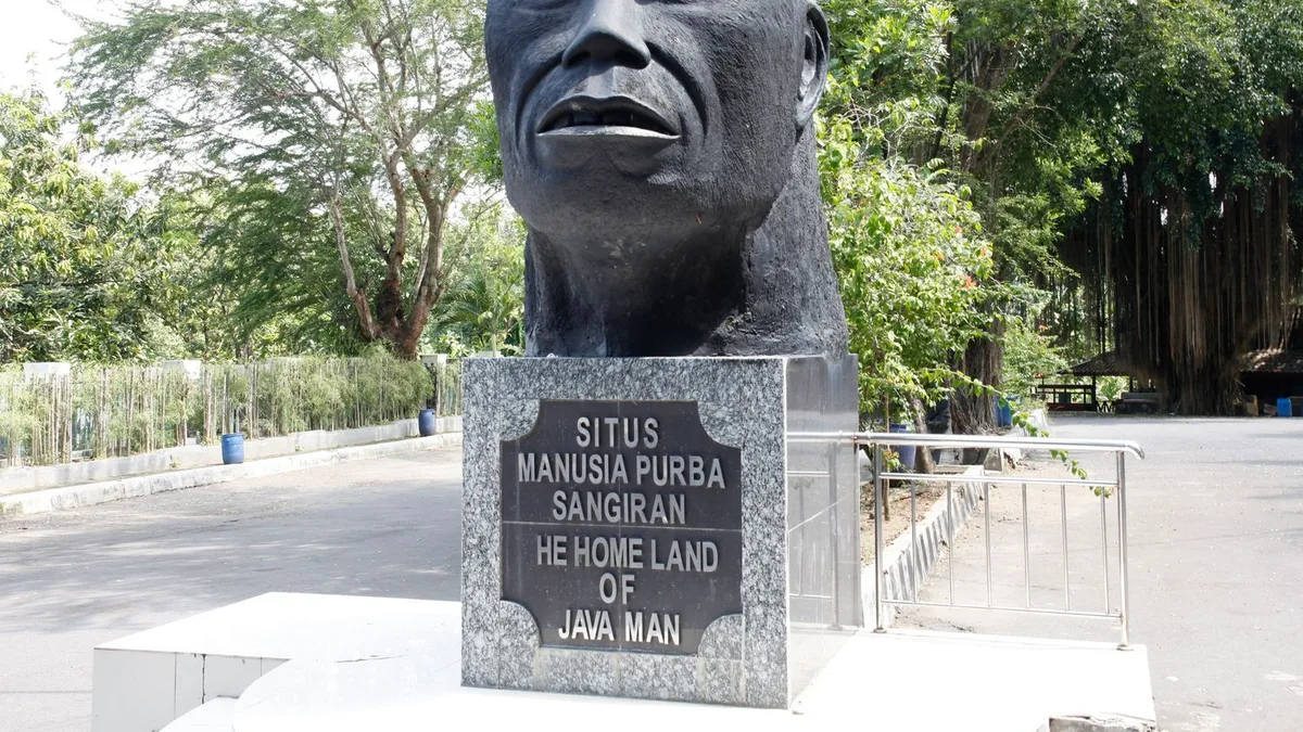 Sangiran Early Man Site in Indonesia