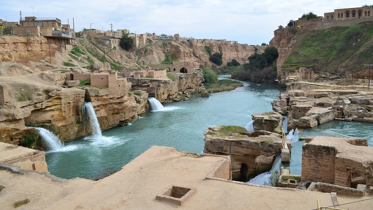 Shushtar Historical Hydraulic System in Iran