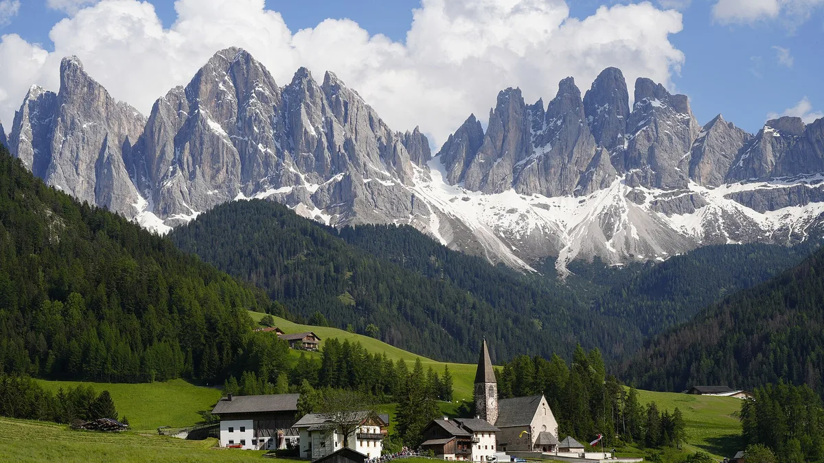 The Dolomites in Italy