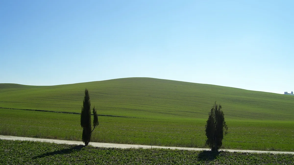 Val d'Orcia in Italy