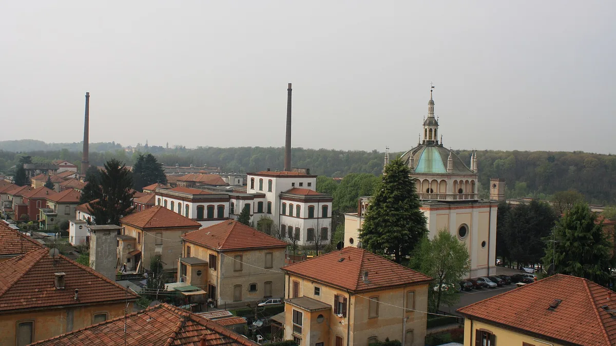 Crespi d'Adda in Italy