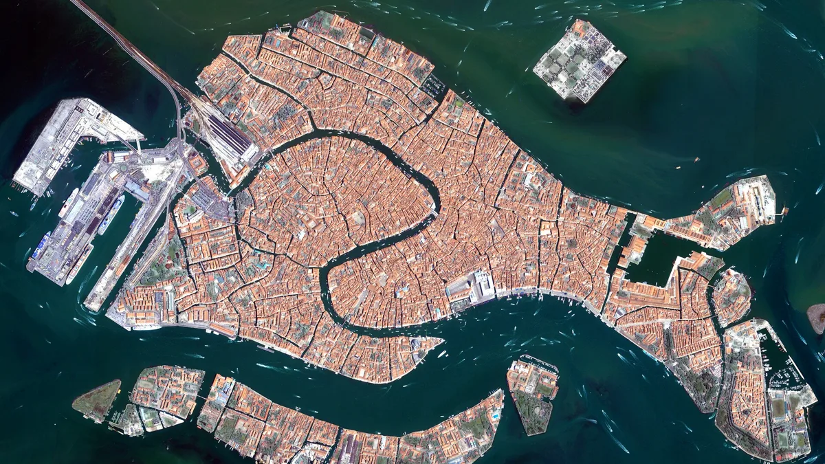 Venice and its Lagoon in Italy