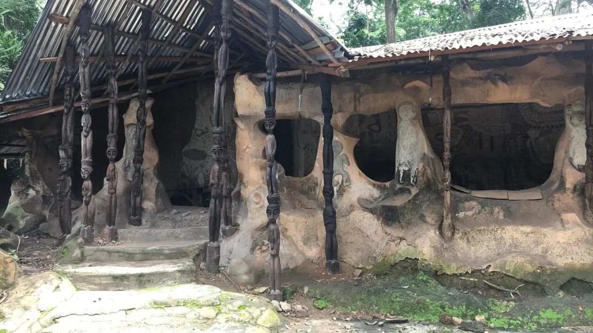 Osun-Osogbo Sacred Grove in Nigeria