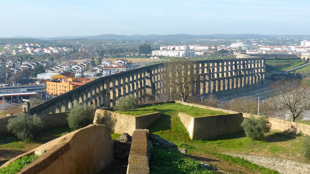 Garrison Border Town of Elvas and its Fortifications in Portugal