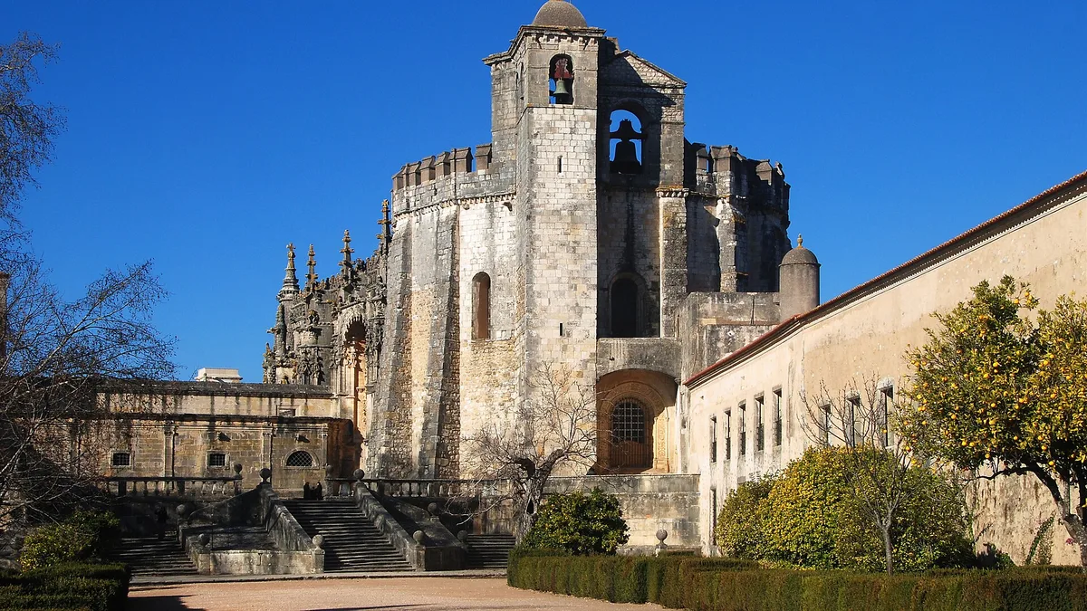 Convent of Christ in Tomar in Portugal