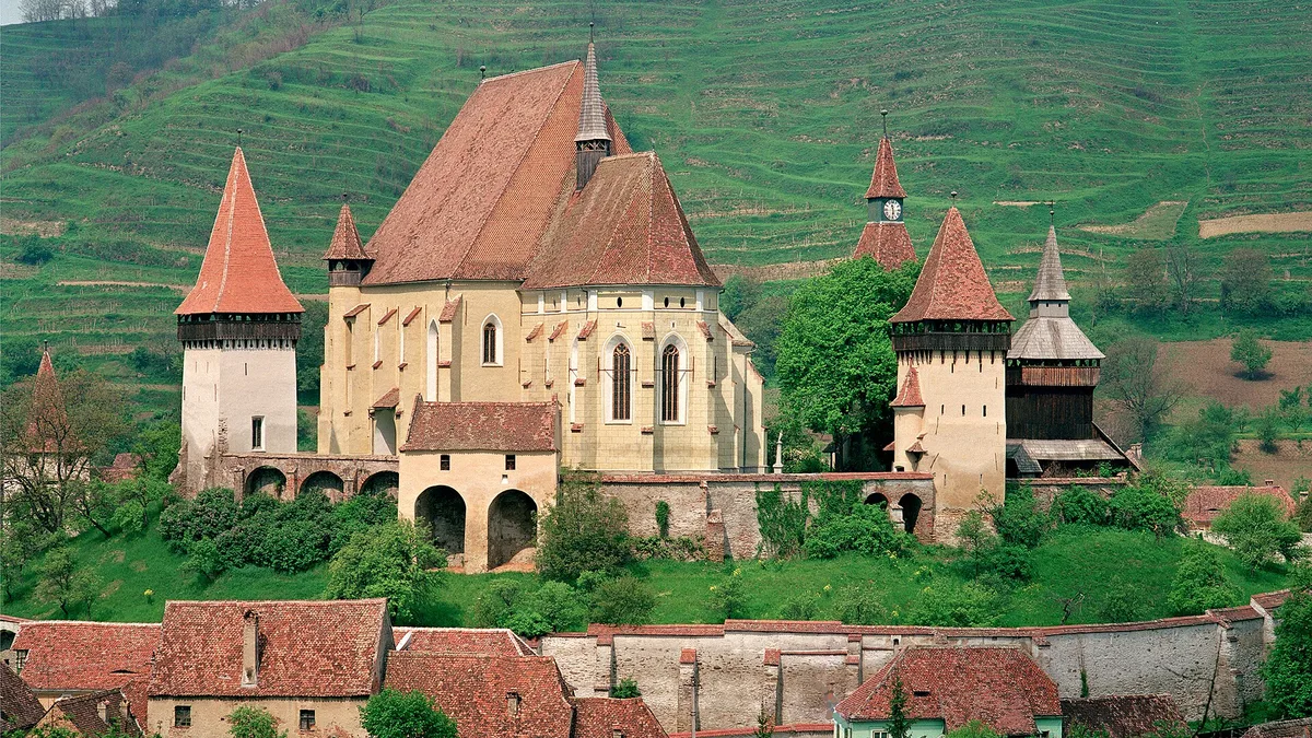 Villages with Fortified Churches in Transylvania in Romania
