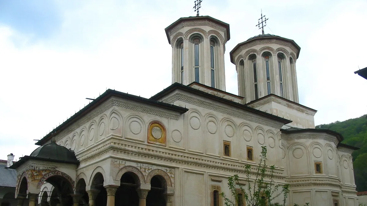 Monastery of Horezu in Romania