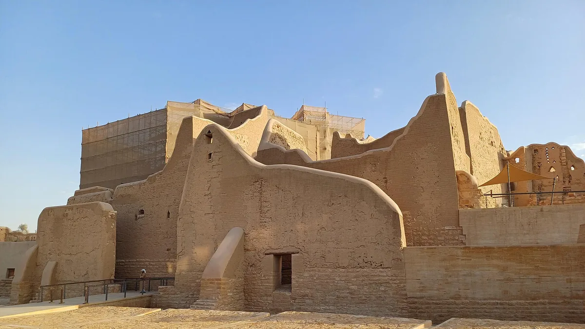 At-Turaif District in ad-Dir'iyah in Saudi Arabia