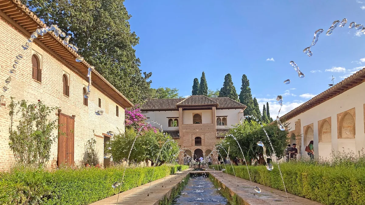 Alhambra, Generalife and Albayzín, Granada in Spain