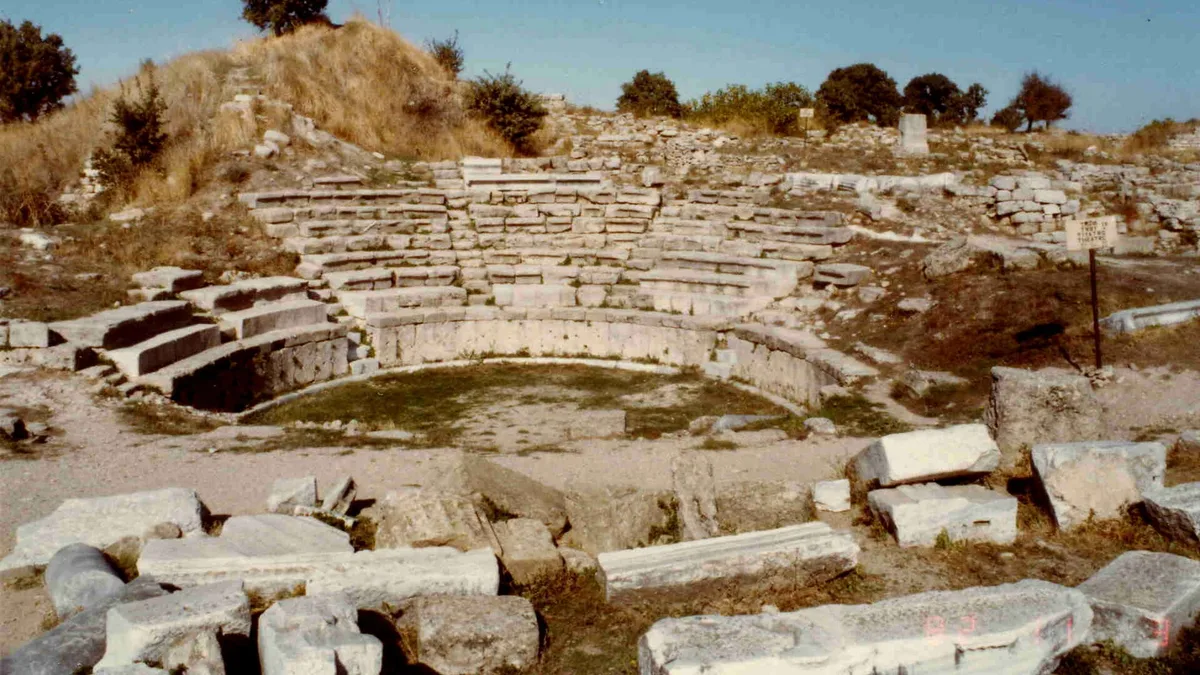 Archaeological Site of Troy in Turkey