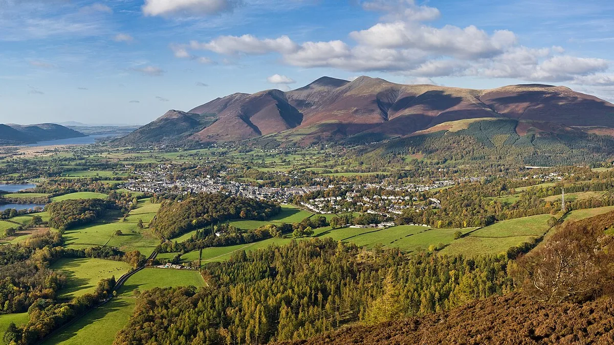 The English Lake District in United Kingdom