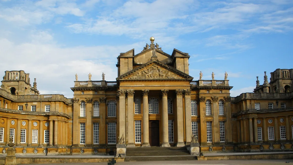 Blenheim Palace in United Kingdom