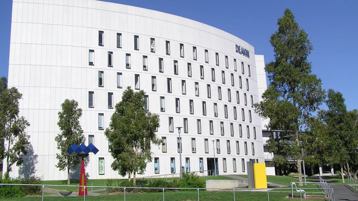 Deakin University in Australia