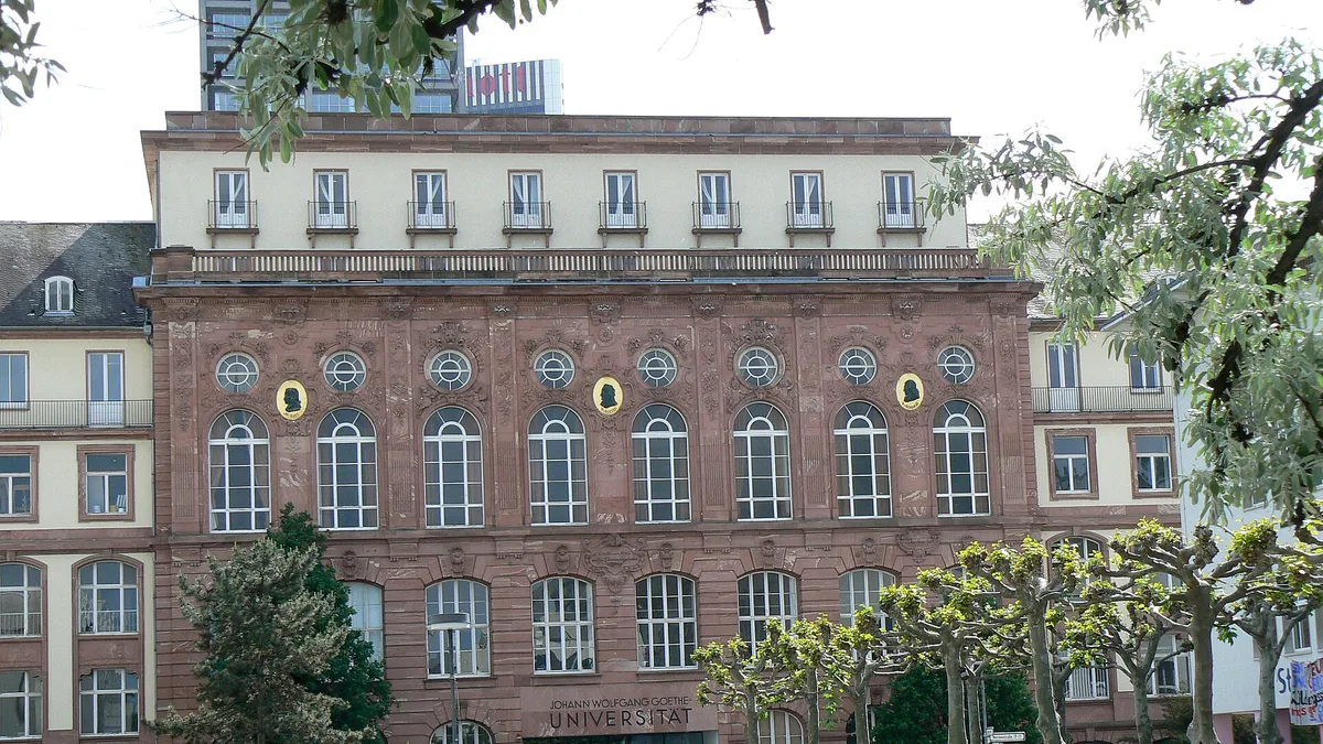Goethe University Frankfurt in Germany