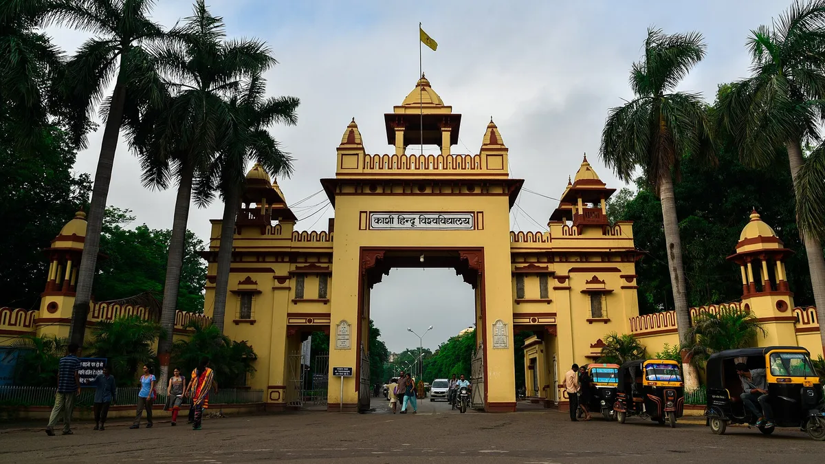 Banaras Hindu University in India