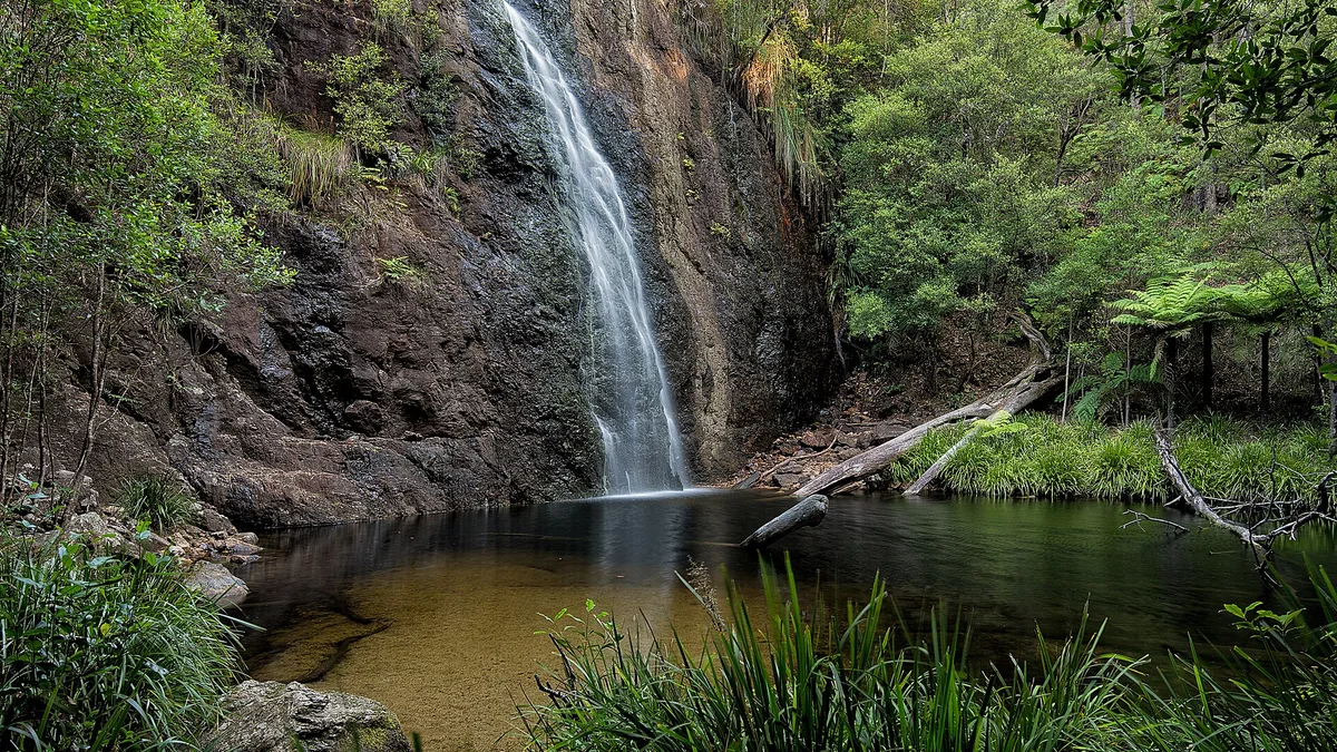 Boundary Creek Falls in Australia